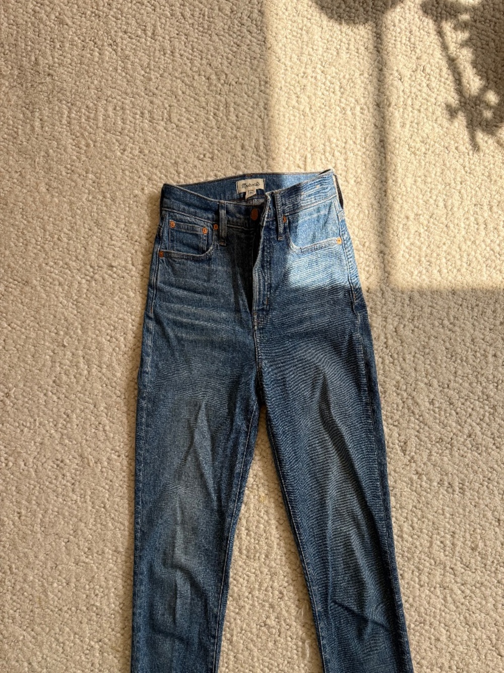 Madewell The Perfect Vintage Jean Blue Denim Jeans Size 26